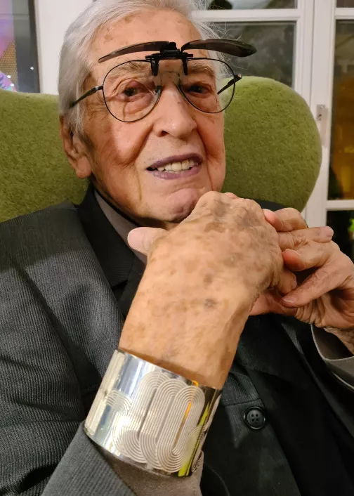 Julio Le Parc portrait