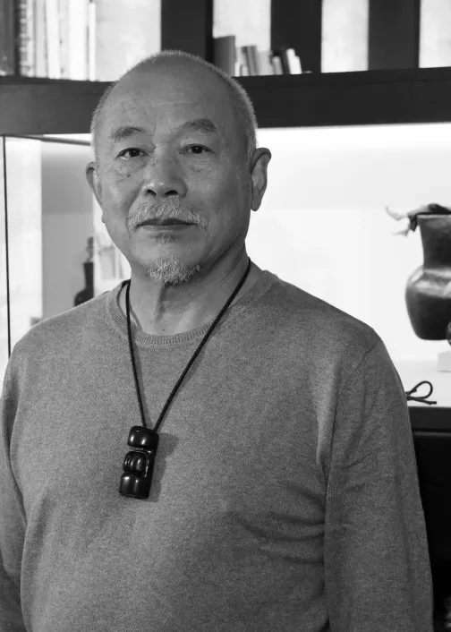 Wang Keping portrait