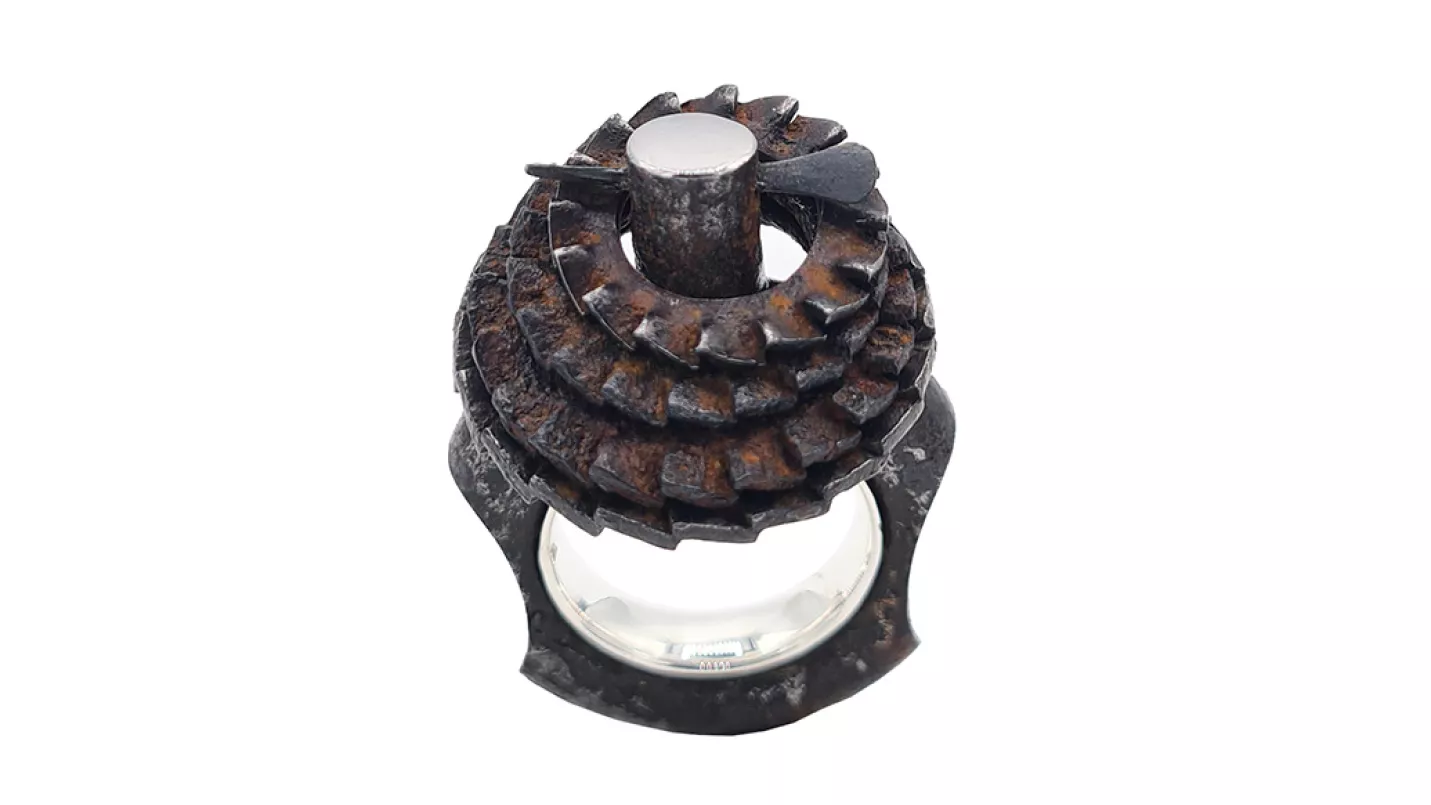 Marianne Anselin - Bague roue