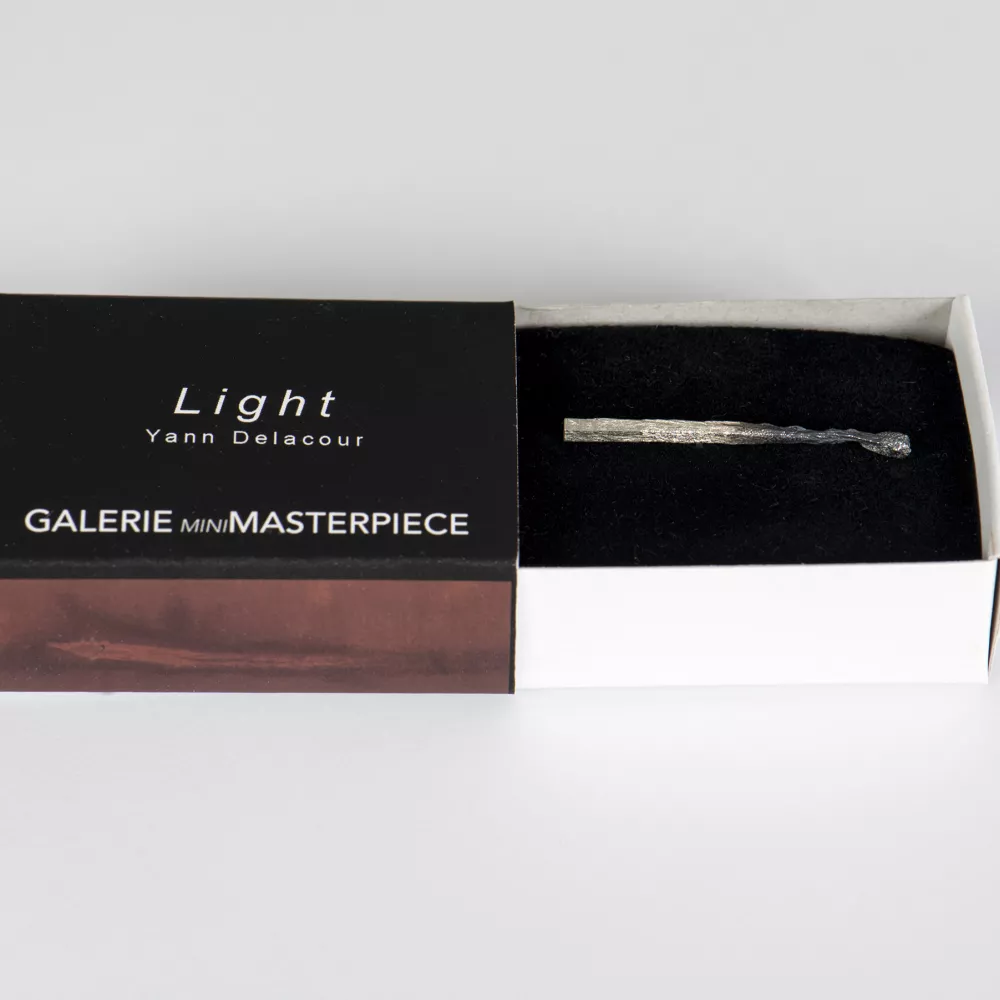 Delacour boite face Light argent