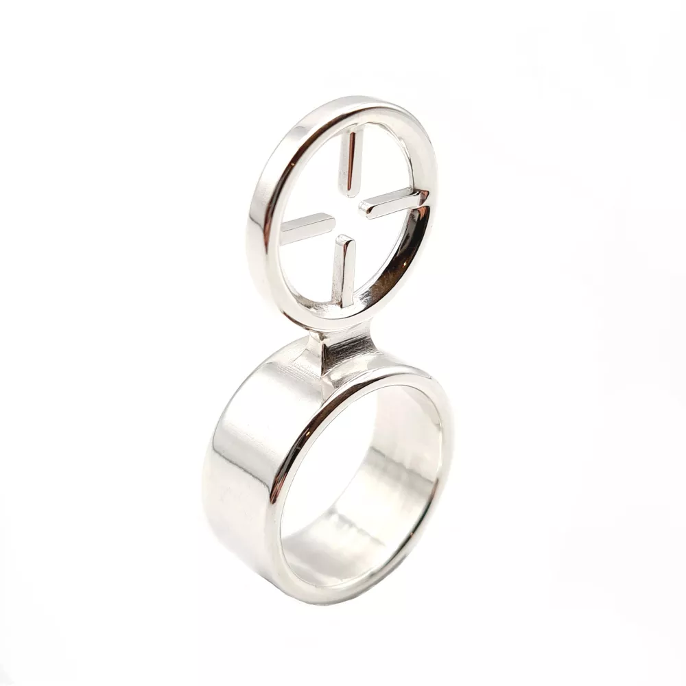 Ramette-Bague-argent