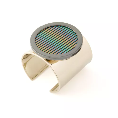 Cruz-Diez-Bracelet-Chromo-Noir