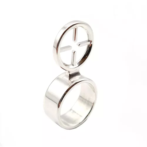 Ramette-Bague-argent